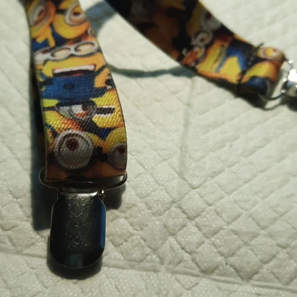 Kids Minion Suspenders